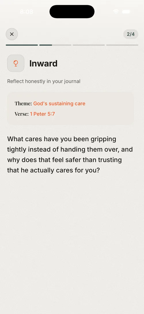 A guided journal prompt